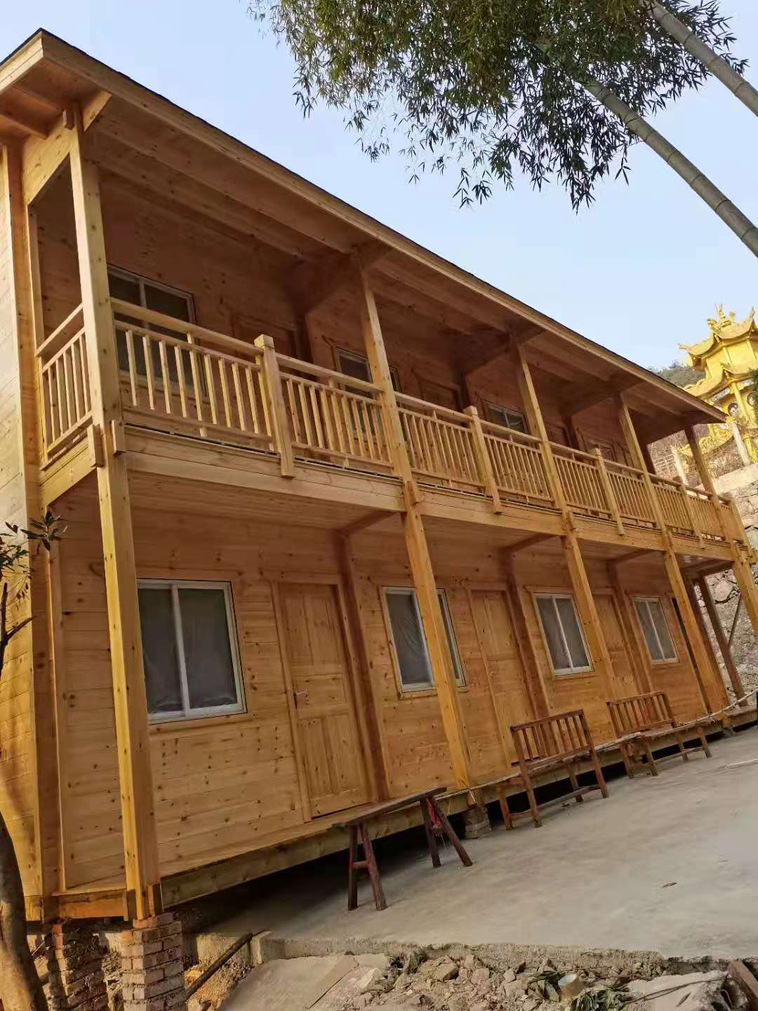 木屋工程搭建圖2